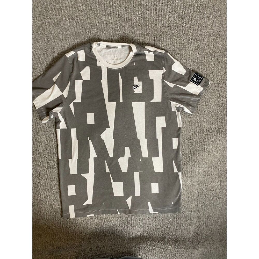 Men's XL Nike Air All Over Print Short Sleeve Tee- Athletic Active Sporty